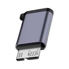 Adaptateur Micro B USB 3.0 mâle vers type C femelle, connecteur pour disque dur externe HDD, câble