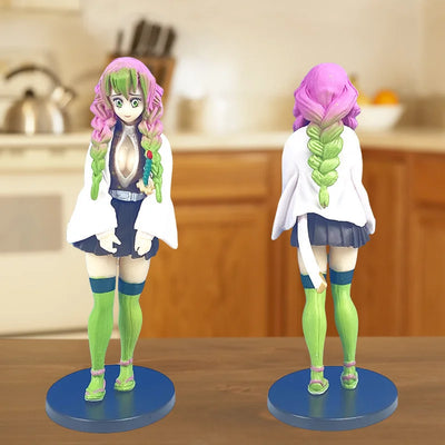 Anime Demon Slayer Kimetsu no Yaiba figure Kamado Tanjirou Action Figure Agatsuma Zenitsu Nezuko Warrior PVC Model Toys