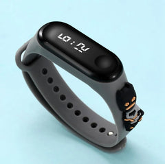 Avengers Anime Electronic Watch Spiderman Ironman Captain America Waterproof Led Wristwatch For Children Gifts