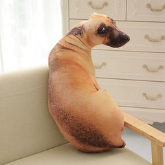 3D Simulation Dog Pillow