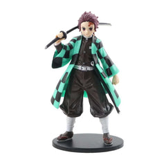 Anime Demon Slayer Kimetsu no Yaiba figure Kamado Tanjirou Action Figure Agatsuma Zenitsu Nezuko Warrior PVC Model Toys